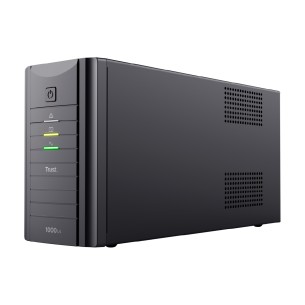 Ups - Trust Oxxtron - Batteria da 1000 VA - 2 Prese - Nero 2