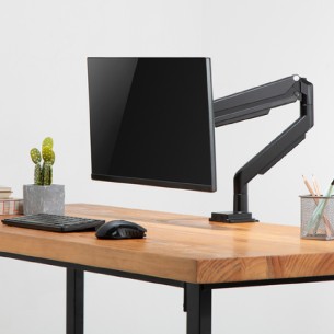 Supporto per Monitor - da Scrivania - con Molla a Gas -... 2