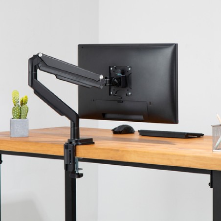 Supporto per Monitor - da Scrivania - con Molla a Gas - da 15" a 32" - fino a 9 kg