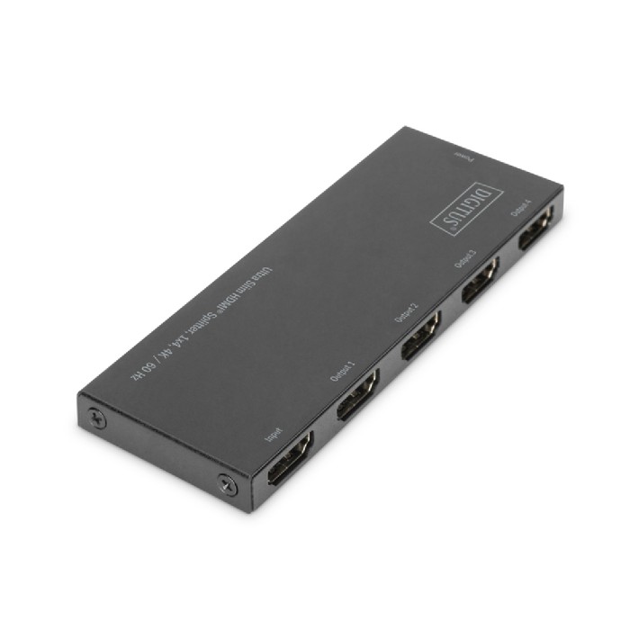 Splitter HDMI - Ultra Slim - 1x4 - 4K/60 Hz -...