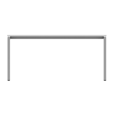 Tavolo Nova U in Melaminico - Dimensioni 160 x 80 x 74 cm – Colore Piano Bianco – Colore...