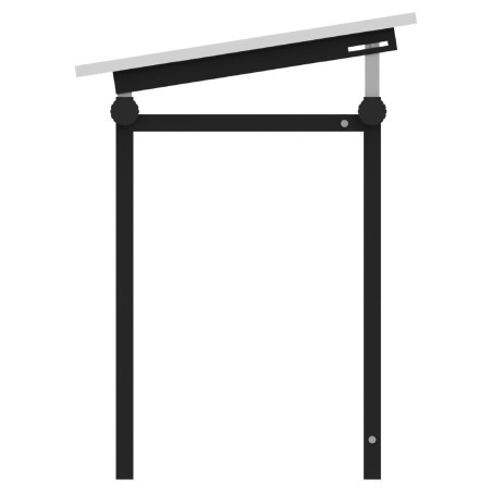 Tavolo MINI Architetto Telescopico con Piano in Melaminico - Dimensioni Piano 60 x 78 cm -...