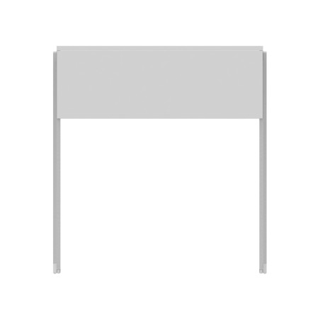 Tavolo Pino R in Melaminico con Ruote - Dimensioni 50 x 60 x 76 cm (M6) - Colore Piano...