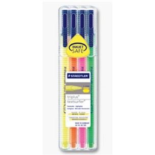 Staedtler 362 SB4 evidenziatore 4 pz Verde, Arancione,...