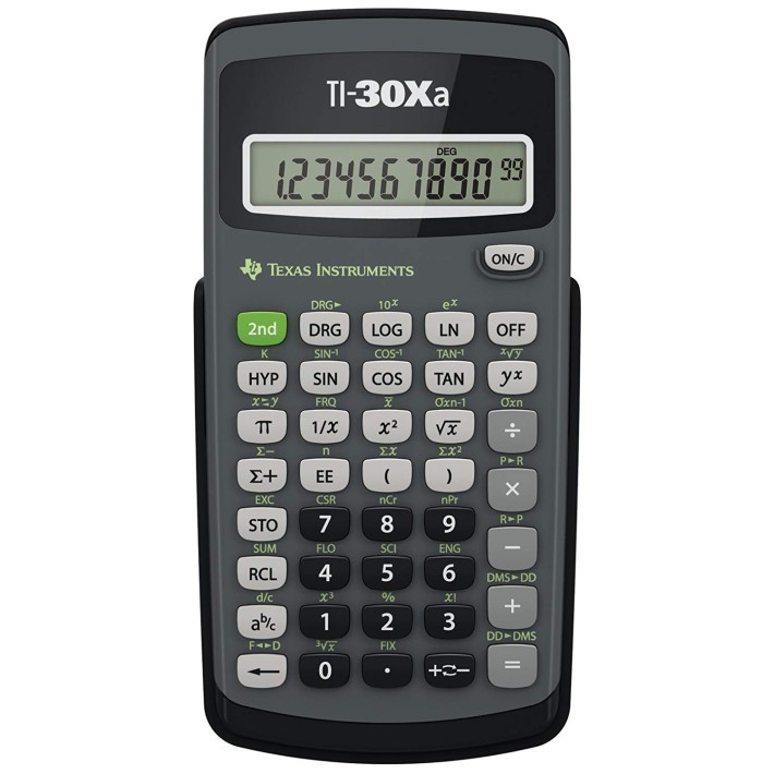 Texas Instruments TI-30Xa calcolatrice Tasca...