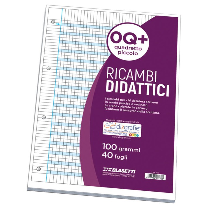 Blasetti 7436 quaderno per scrivere A4 40 fogli...
