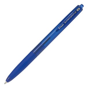 Pilot Supergrip G Blu Penna a sfera retrattile a clip...