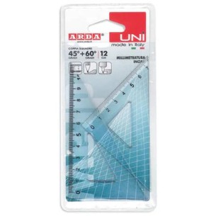 ARDA 70312SS set di righelli 2 pz