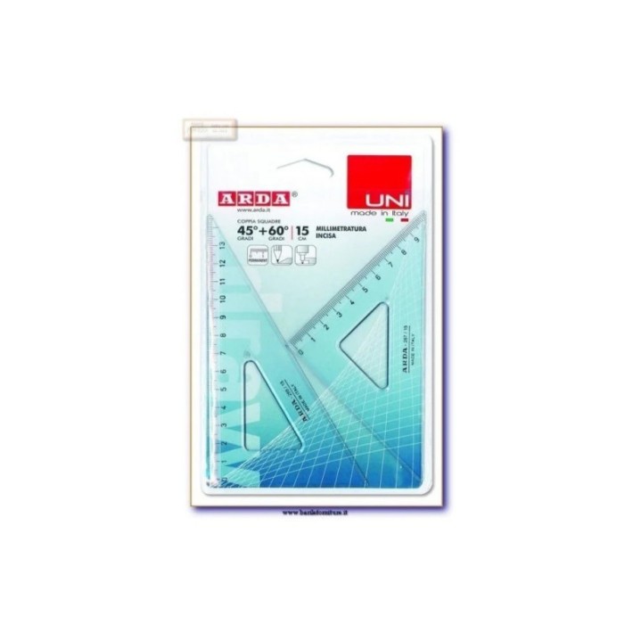 ARDA 70315SS set di righelli 2 pz