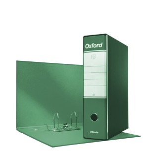 Esselte Registratore Oxford Commerciale Dorso 8 cm Verde