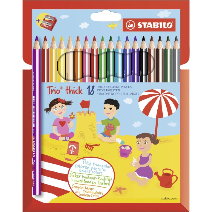 STABILO Matita colorata triangolare - Trio...