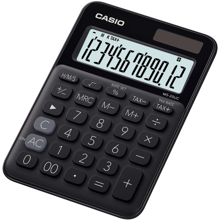 Casio MS-20UC-BK calcolatrice Desktop...