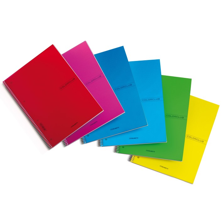 Blasetti Colorclub PPL A4 Quaderno a spirale 1R