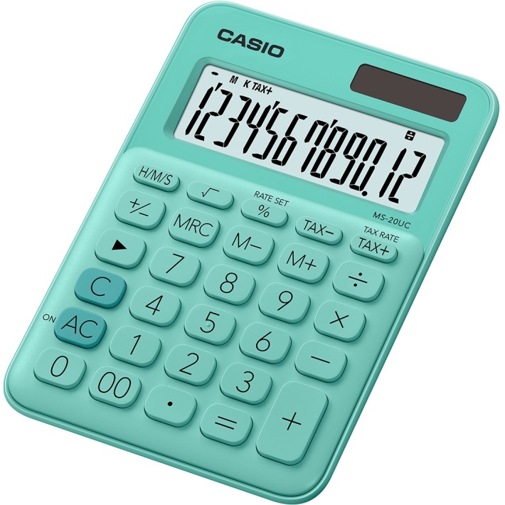Casio MS-20UC-GN calcolatrice Desktop...