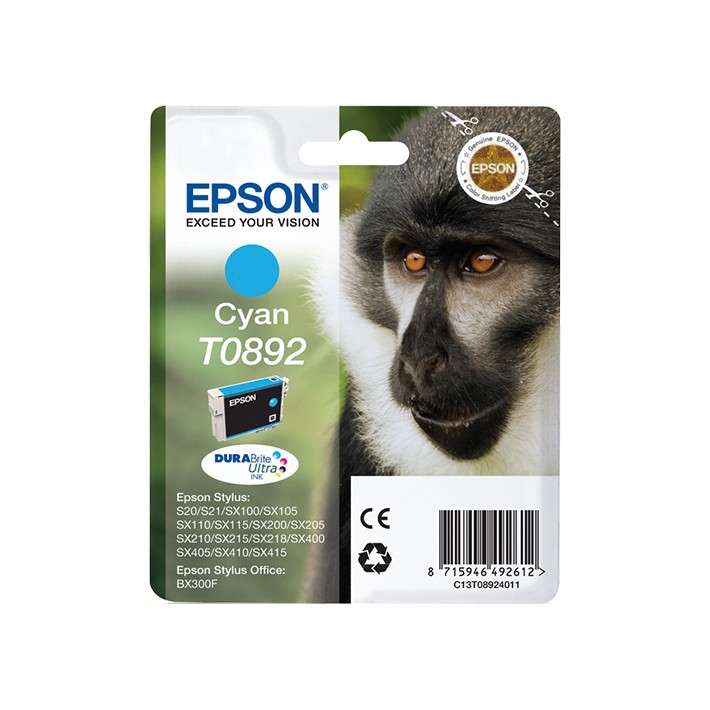Epson Monkey Cartuccia Ciano