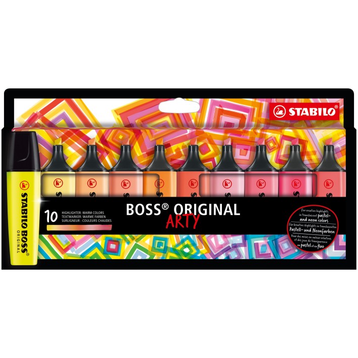 STABILO BOSS ORIGINAL evidenziatore 10 pz Punta...