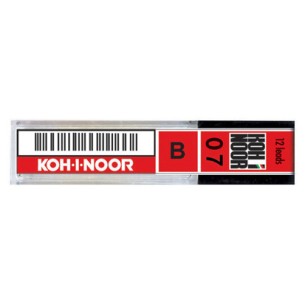 Koh-I-Noor Astuccio 12 mine B 0,7mm E207-B