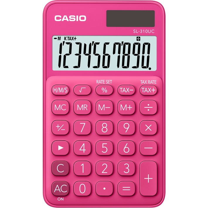 Casio SL-310UC-RD calcolatrice Tasca...