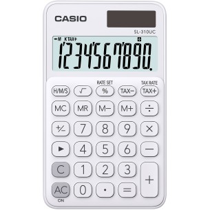 Casio SL-310UC-WE calcolatrice Tasca Calcolatrice di base...
