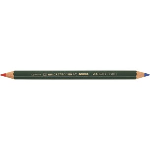 Faber-Castell Castell Color 873 Blu, Rosso 1 pz
