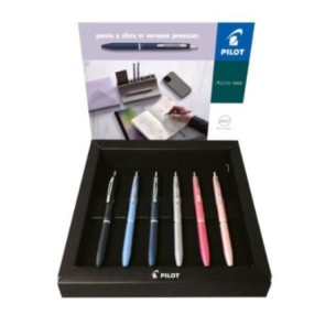 Pilot Acro 1000 Colori assortiti Penna a sfera 12 pz