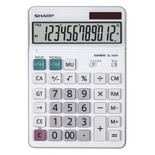 Sharp EL-340W calcolatrice Desktop Calcolatrice con...