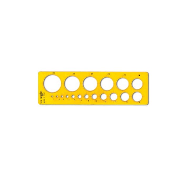 ARDA 7128 righello 193 mm Arancione