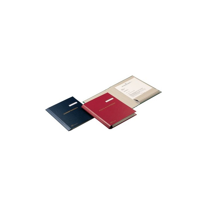 Fraschini Document Folder 603 Finta pelle Blu...