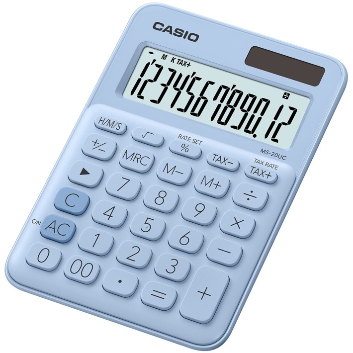 Casio MS-20UC-LB calcolatrice Desktop...