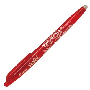 Pilot FriXion Ball Penna in gel con cappuccio Medio Rosso...