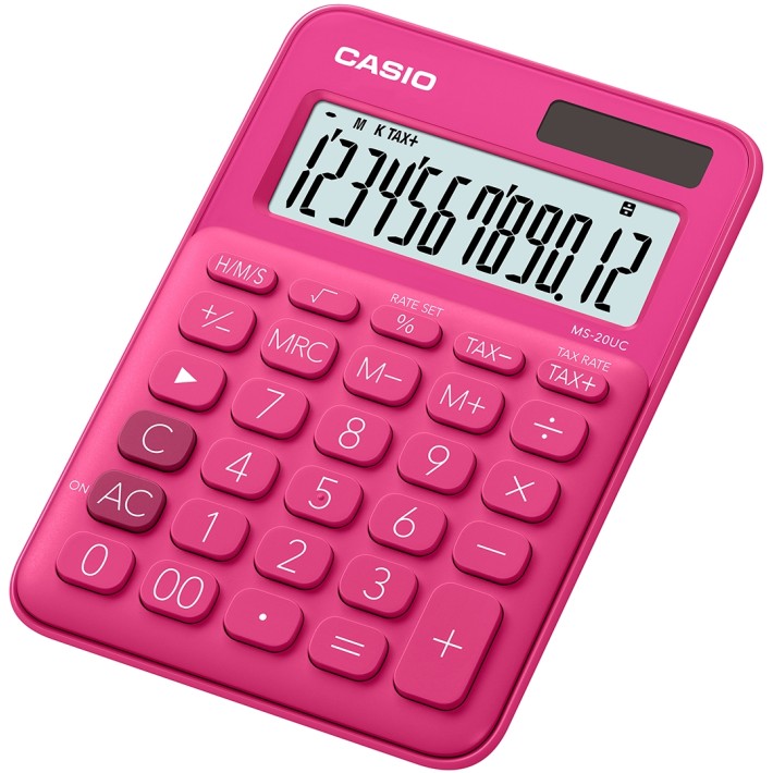 Casio MS-20UC-RD calcolatrice Desktop...