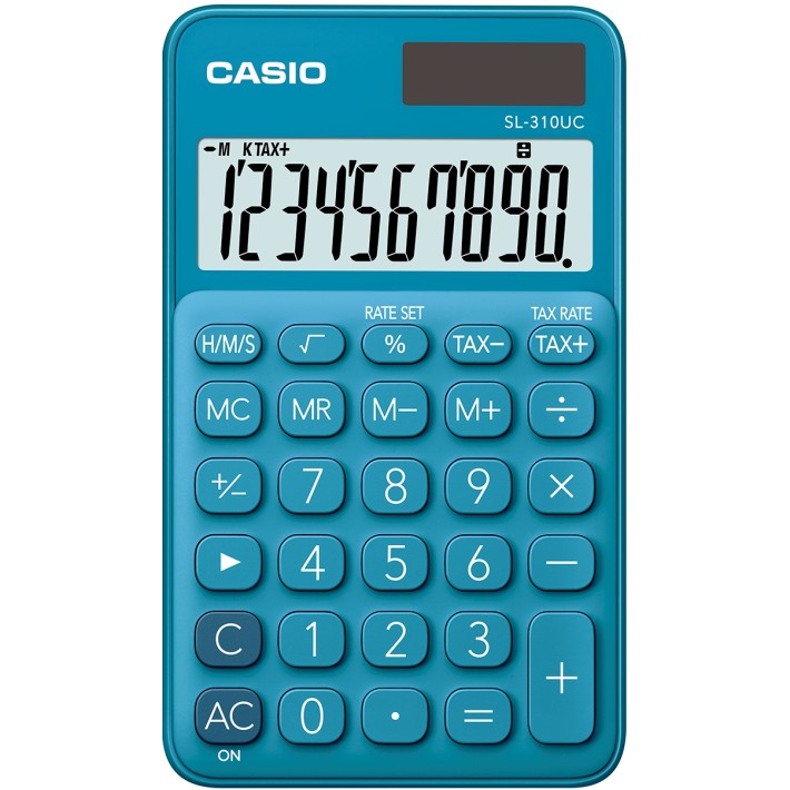 Casio SL-310UC-BU calcolatrice Tasca...