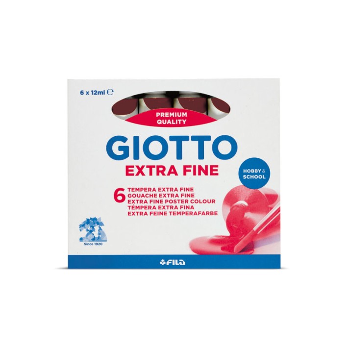 Giotto 352022 colore a tempera 12 ml Tubo Marrone