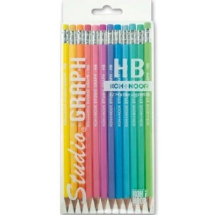 Koh-I-Noor Ast. 12 matite grafite HB Studio GRAPH DH3712-THB