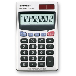 Sharp EL-379SB calcolatrice Tasca Calcolatrice di base...