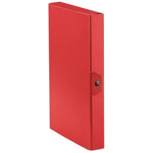 Esselte Eurobox raccoglitore Rosso Cartoncino