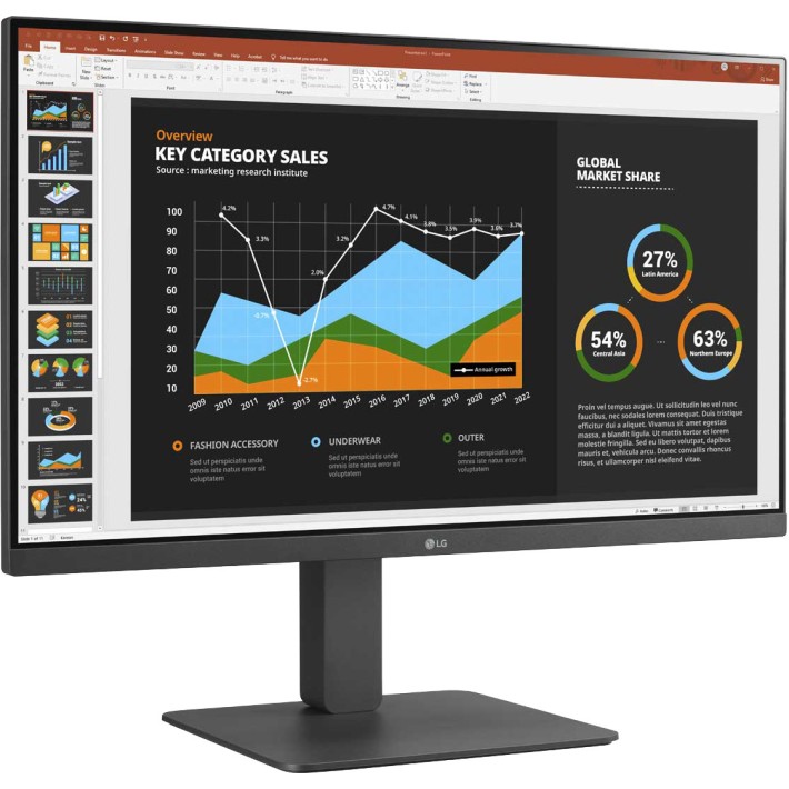 LG MONITOR 27BR650B-C.AEU Monitor PC 68,6 cm...
