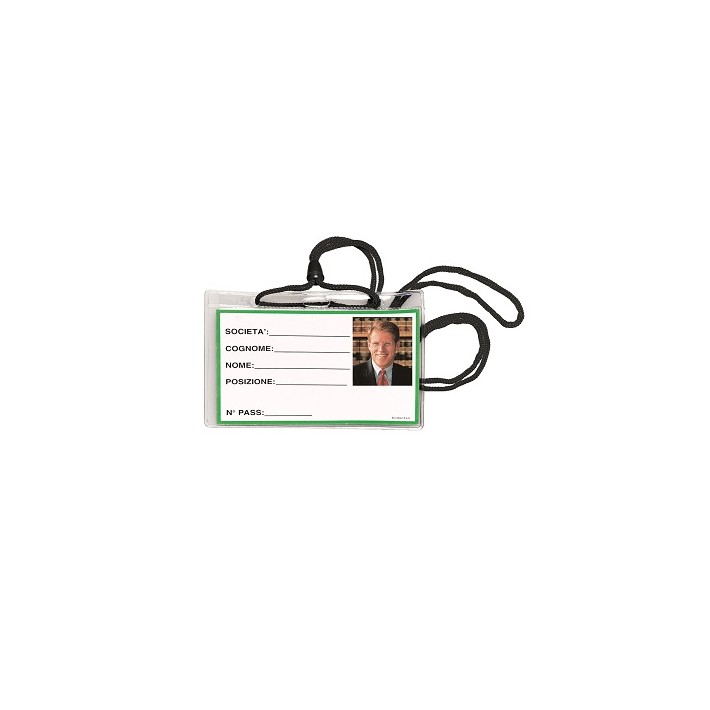Lebez 31-100-N-B badge e porta badge Supporto...