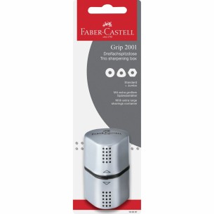 Faber-Castell 183897 temperino Temperamatite manuale Argento