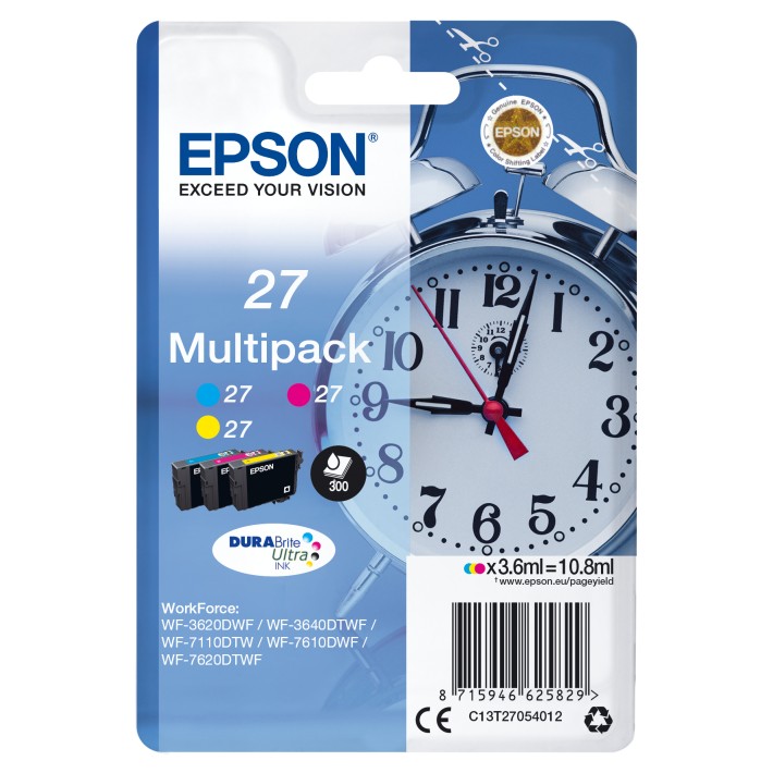 Epson Alarm clock Multipack Sveglia 3 colori...
