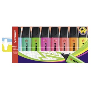 STABILO BOSS ORIGINAL evidenziatore 8 pz Punta smussata...