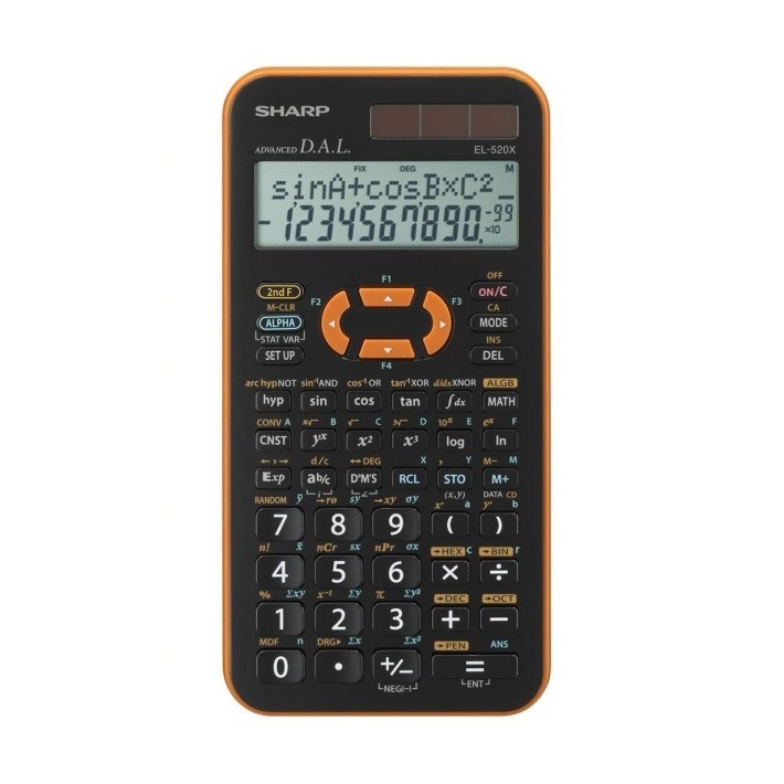 Sharp EL-520X calcolatrice Tasca Calcolatrice...