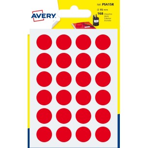 Avery PSA15R etichetta autoadesiva Rotondo Permanente...