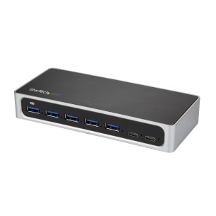StarTech.com Hub USB-C a 7 porte - 5x USB-A + 2 USB-C -...