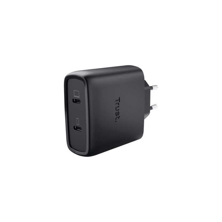 Trust Maxo Caricabatteria a 2 porte USB-C GaN...