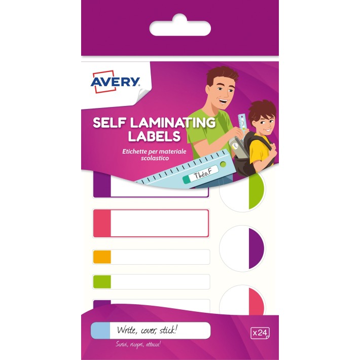 Avery APFLUO24-UK etichetta autoadesiva...