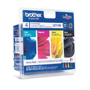 Brother LC1100VALBPRF cartuccia d'inchiostro 4 pz...