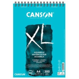 Canson XL Aquarelle Blocco di carta da disegno 30 fogli