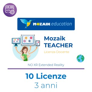 Mozaik TEACHER – Kit 10 Licenze Utente/Docente -...