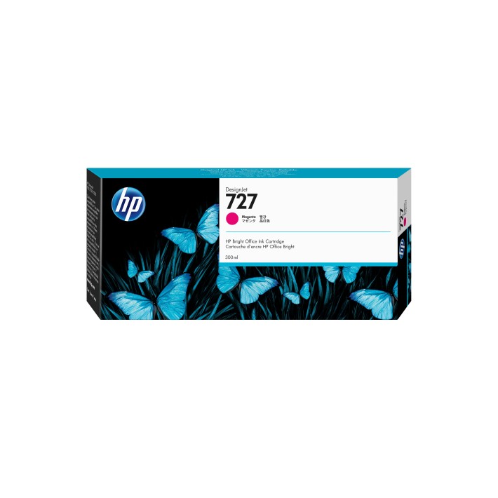 HP Cartuccia inchiostro magenta DesignJet 727,...